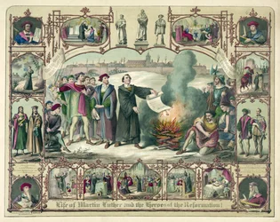Leben von Martin Luther und Helden der Reformation!, veröffentlicht 1874